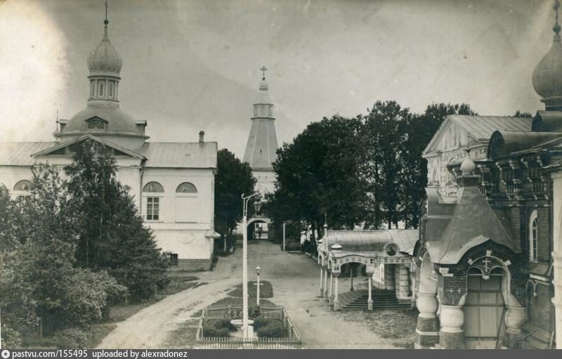 Николо-Пешношский мужской монастырь, историческое фото 1900-1917 годов